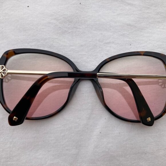Kate Spade Woman TALIYAH/G/S - 086 HA | Sunglasses Havana Square Eyeglasses - Picture 6 of 17